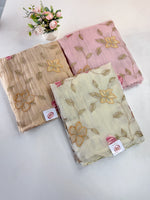 Premium organza unstitched salwar set /U5511