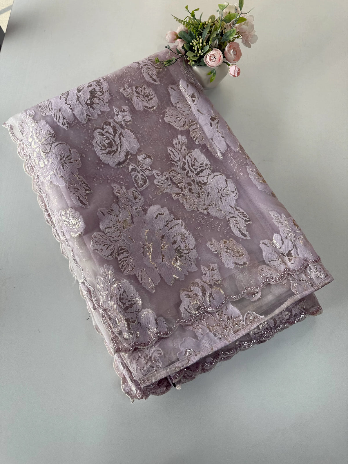 Turkish Organza Saree/ SGR058