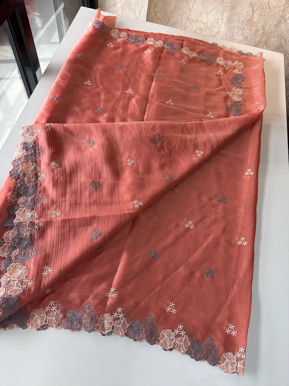 Chiffon saree / CW040