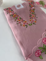Soft Chanderi unstitched salwar set /NC169