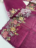Semi corduroyUnstitched salwar set / NC142