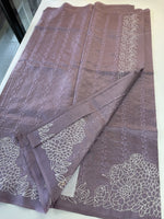 Semi silk finished saree/8065