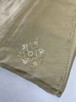 Fancy crushed Organza Saree/ HW490
