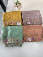 Satin Organza Saree/ WS97