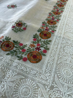 Tissue linen blended Saree/564B