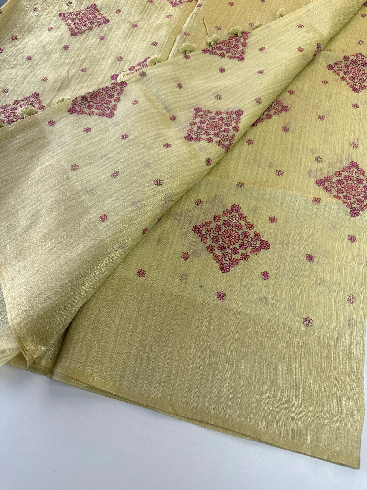 Semi jute saree/ DHB8
