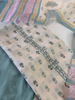 Linen cotton unstitched salwar set / NC302