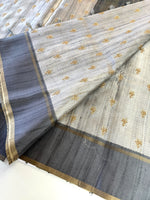 Semi Tussar saree/ D363