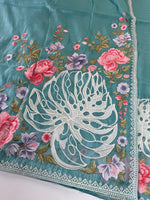 Tissue organza saree /RKF07