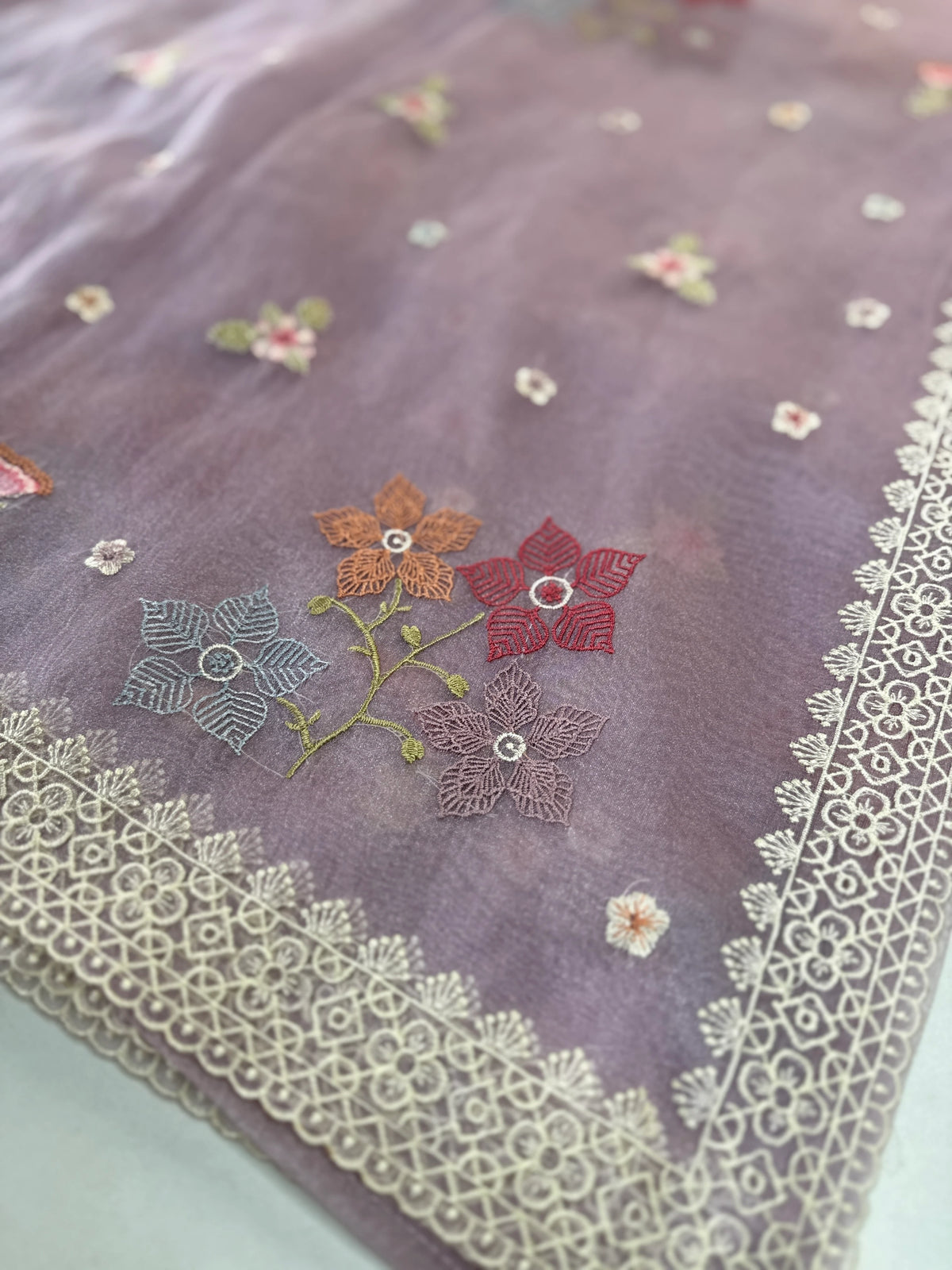 Crushed Tissue Saree/ CW323