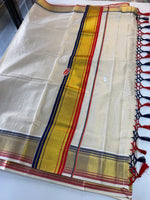 Onam cotton saree / MN7544