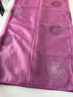 Soft organza saree/ LK83