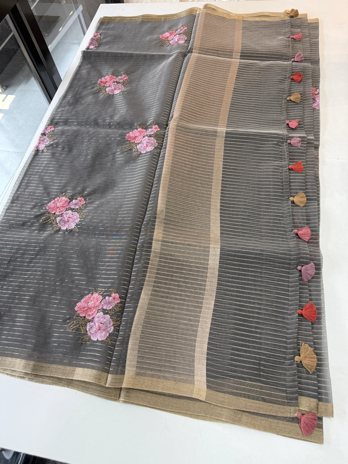 Kora Banarasi Blended Saree/ 293H