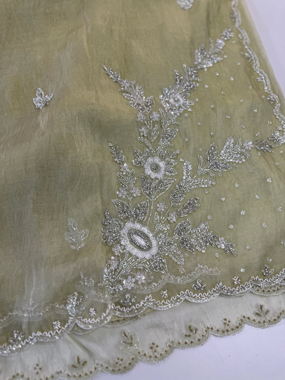 Korean Organza Saree/HW402