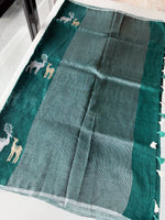 linen Saree/1116