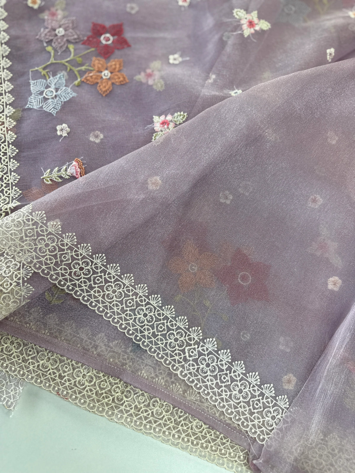 Crushed Tissue Saree/ CW323