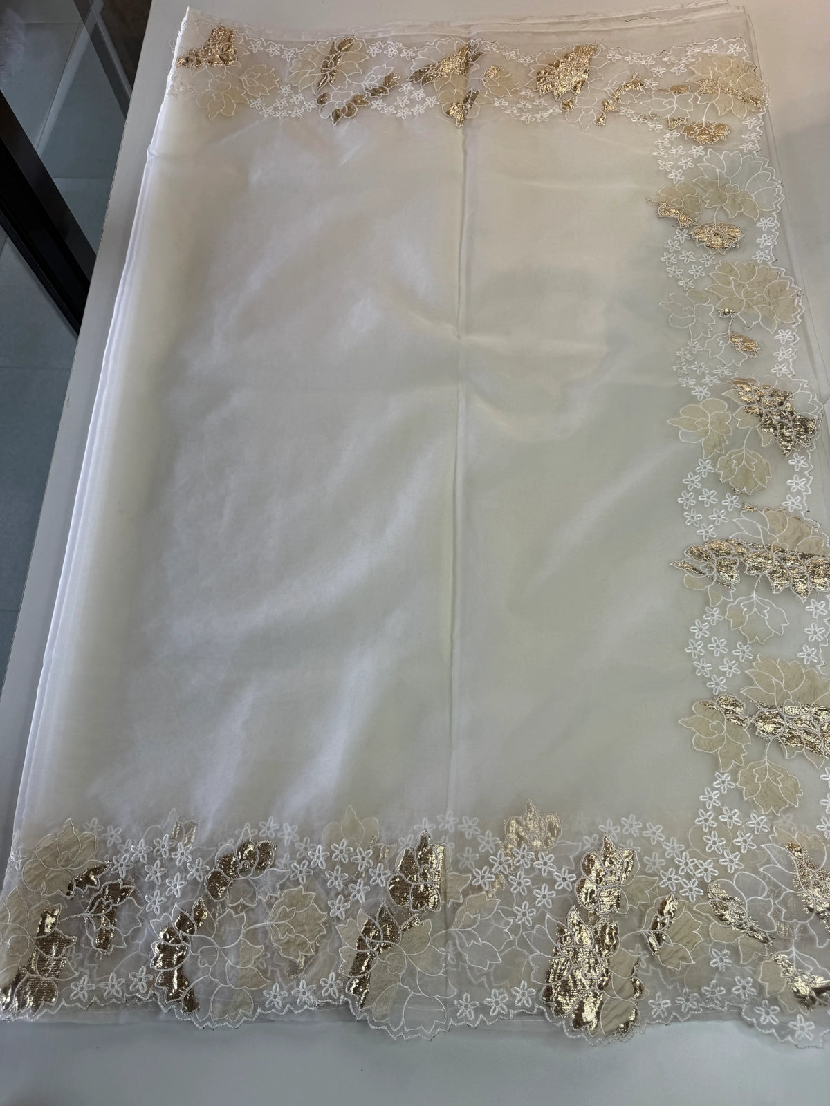 soft oragnza saree/ 287D