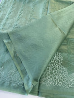 Semi silk finished saree/8065