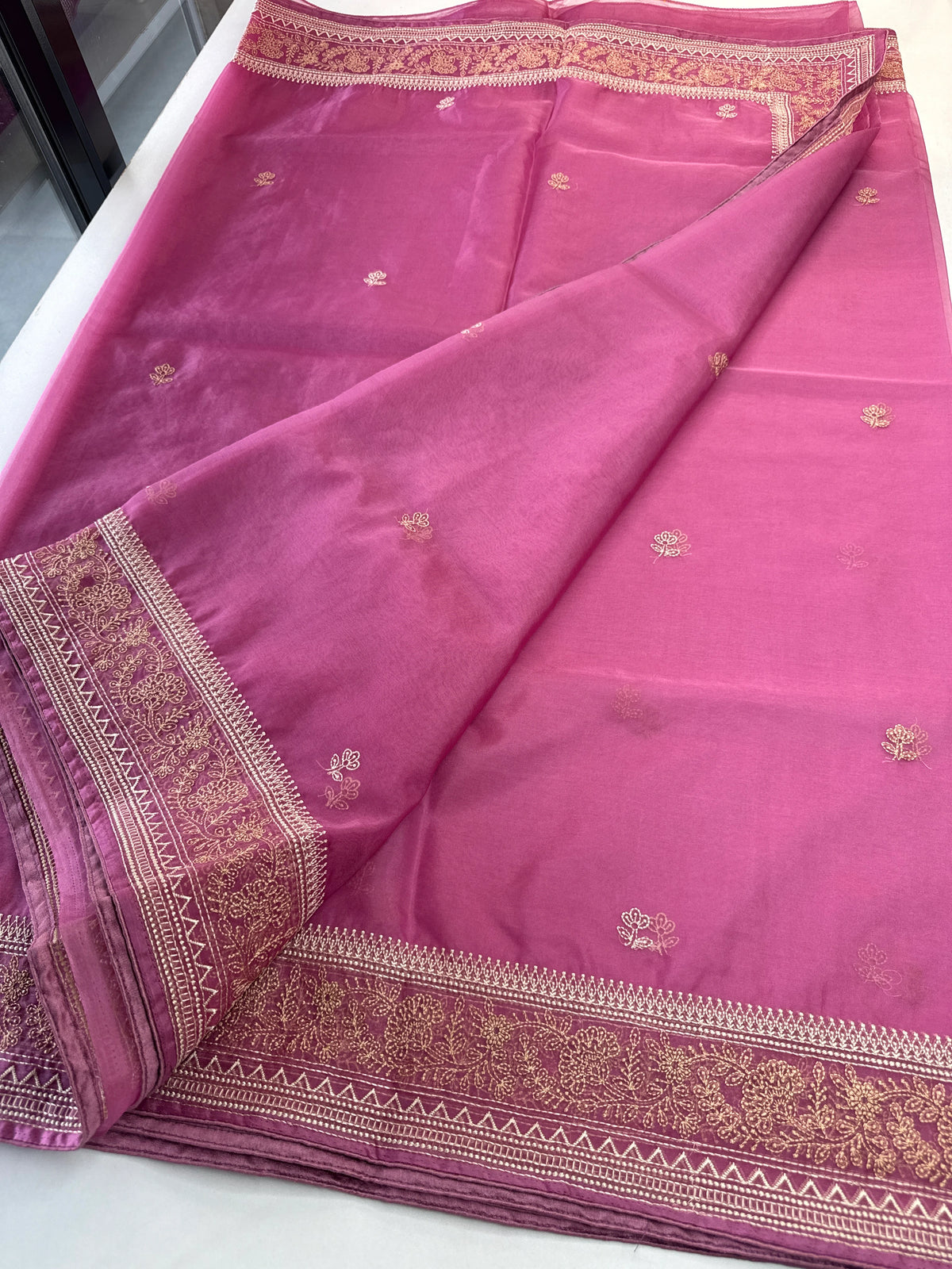 Soft Organza Saree/ CW595