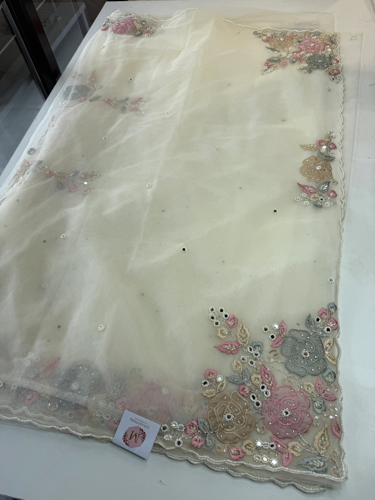 Net Designer Saree/ 007N