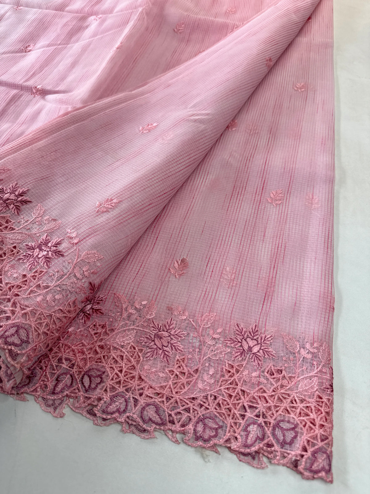 Net kotta Saree(leaf)/ 133EFS