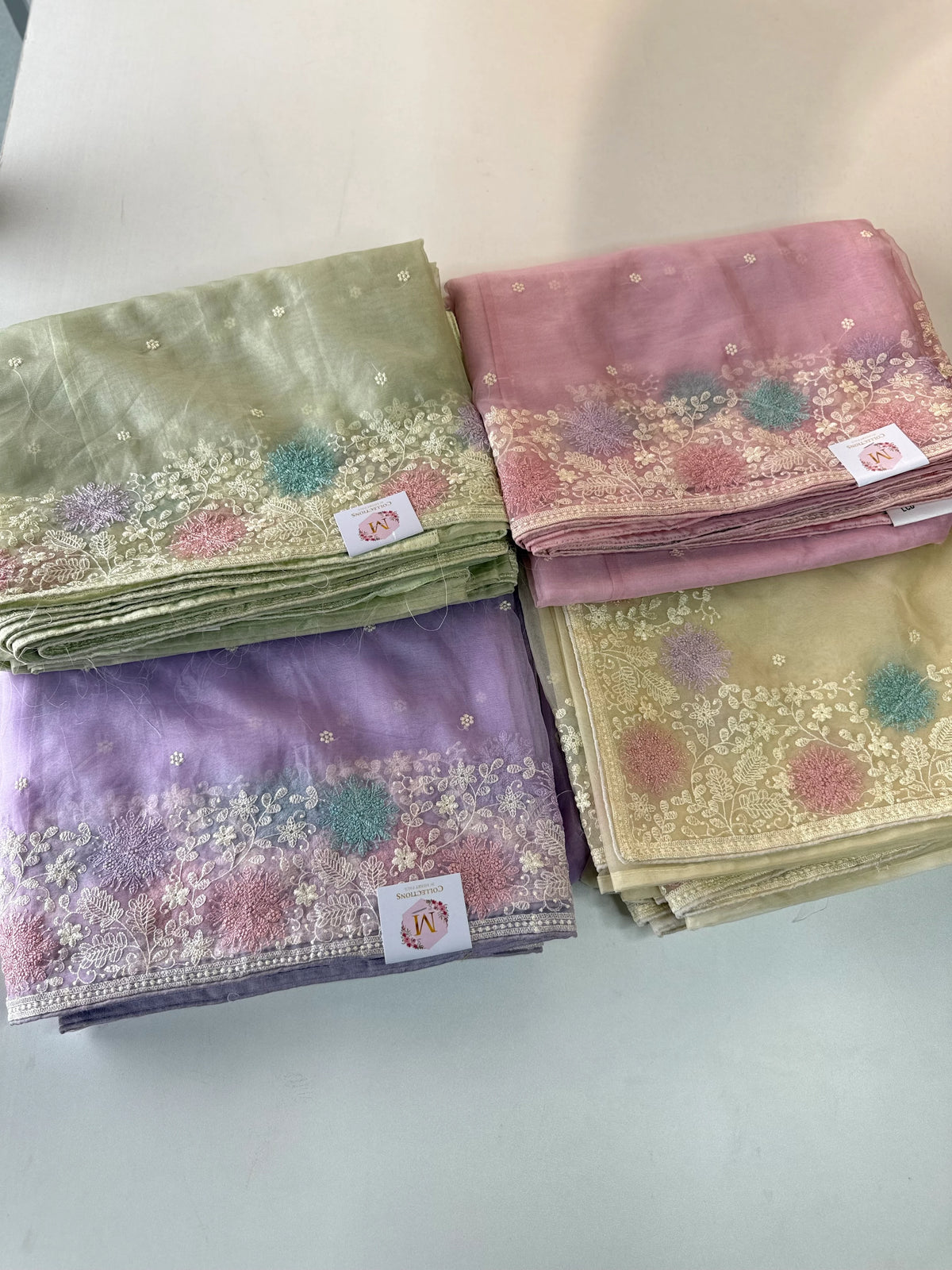 Soft oragnza saree/ CW1055