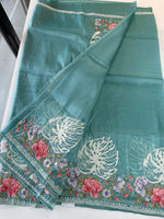 Tissue organza saree /RKF07