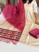 Semi Tussar unstitched salwar set / NC269