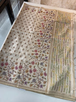 Soft semi Tussar saree /MD377