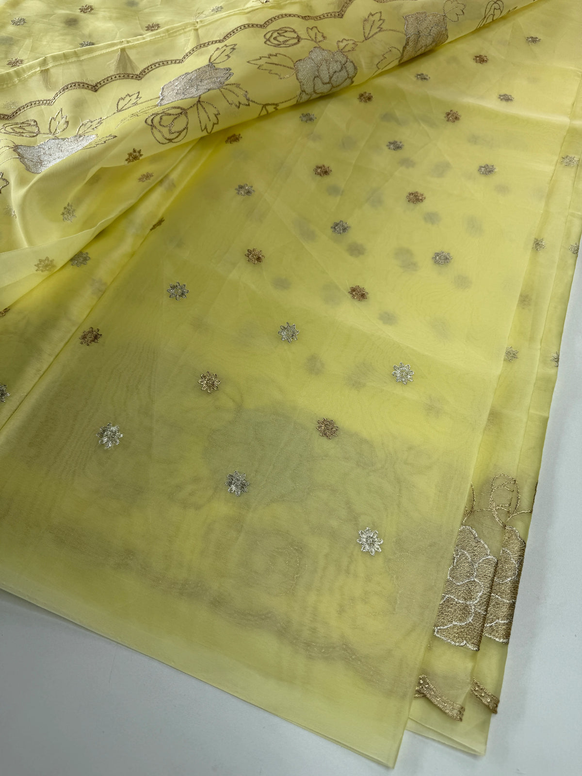 organza saree/ SS100