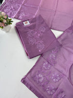 Silky kotta unstitched salwar set / NC199