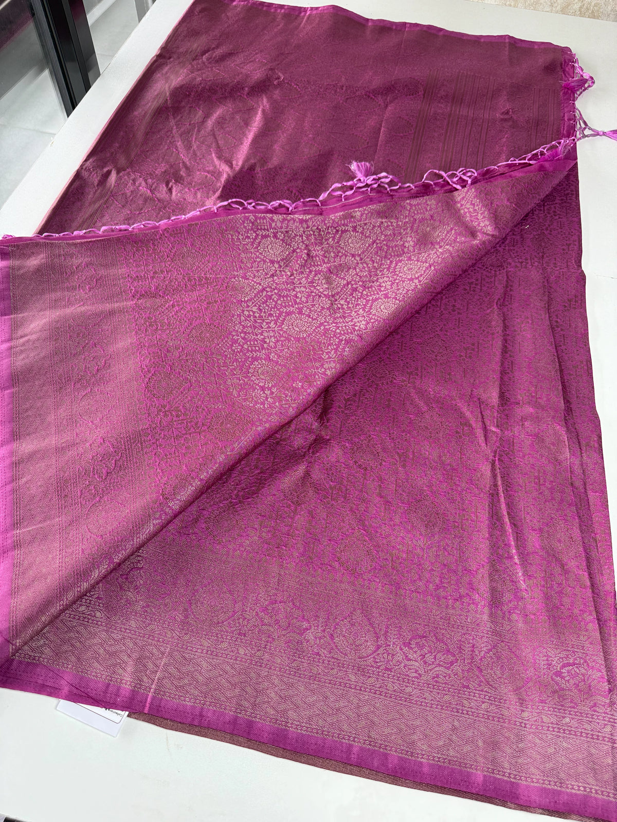 Soft Georgette Banarasi weaved saree/ AY101
