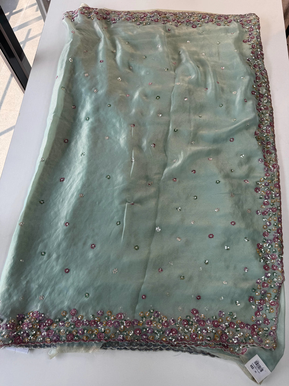 Shimmer Georgette Saree/J3577