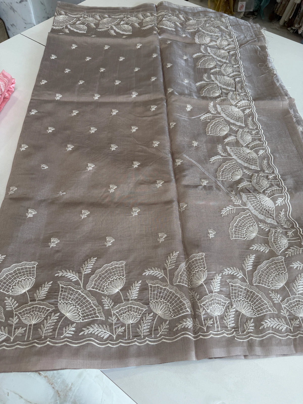 Semi silk saree / MD5137
