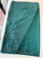 Crushed crape saree/HW324