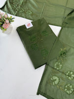 Silky kotta unstitched salwar set / NC199