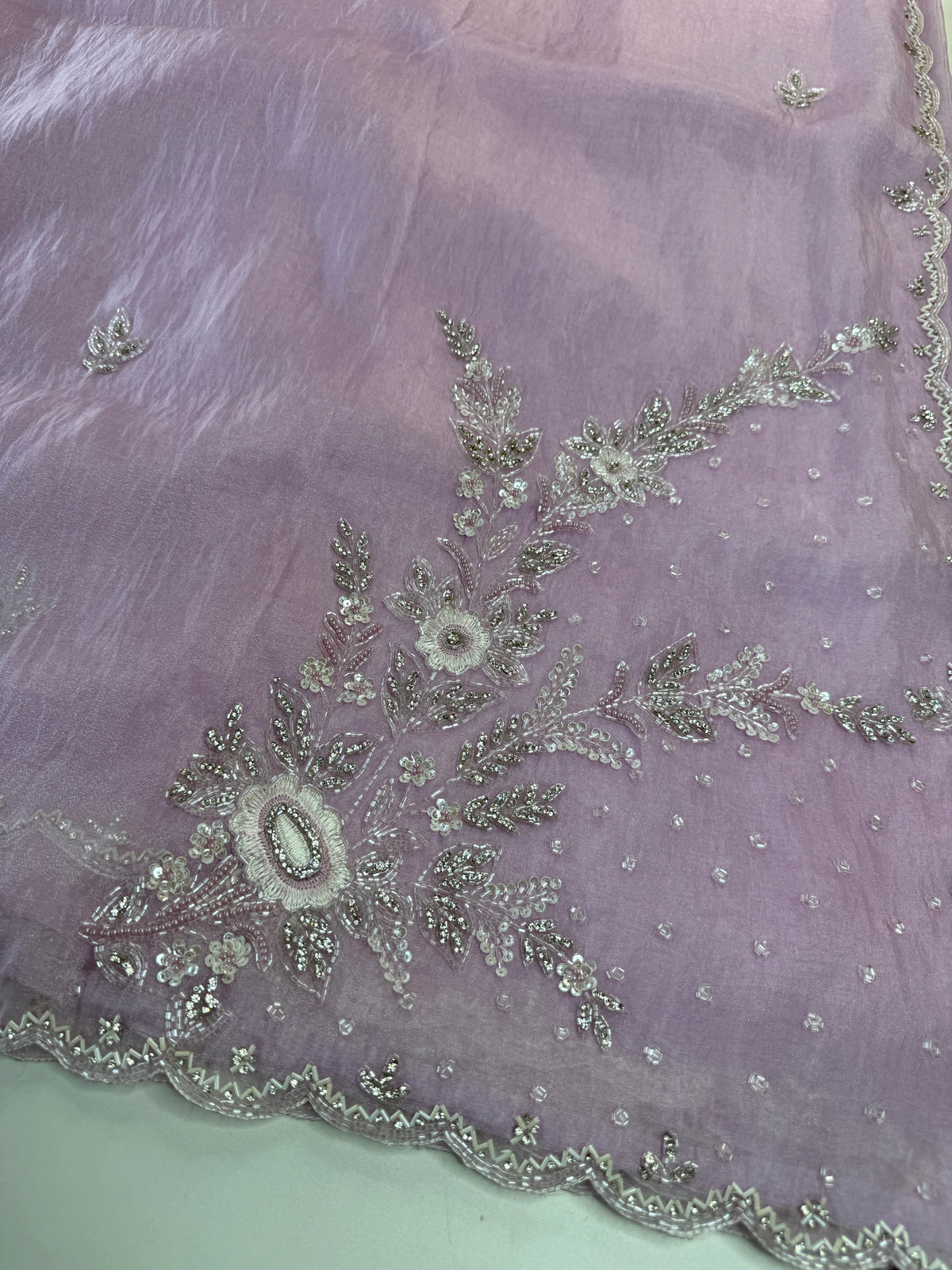 Korean Organza Saree/HW402
