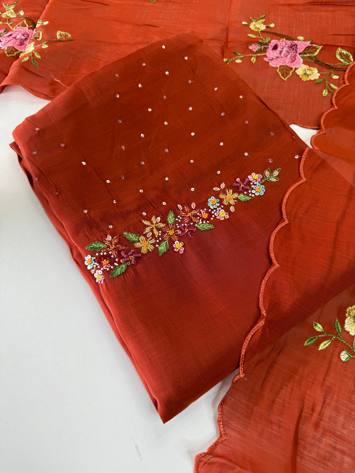 Unstitched salwar set /NC114