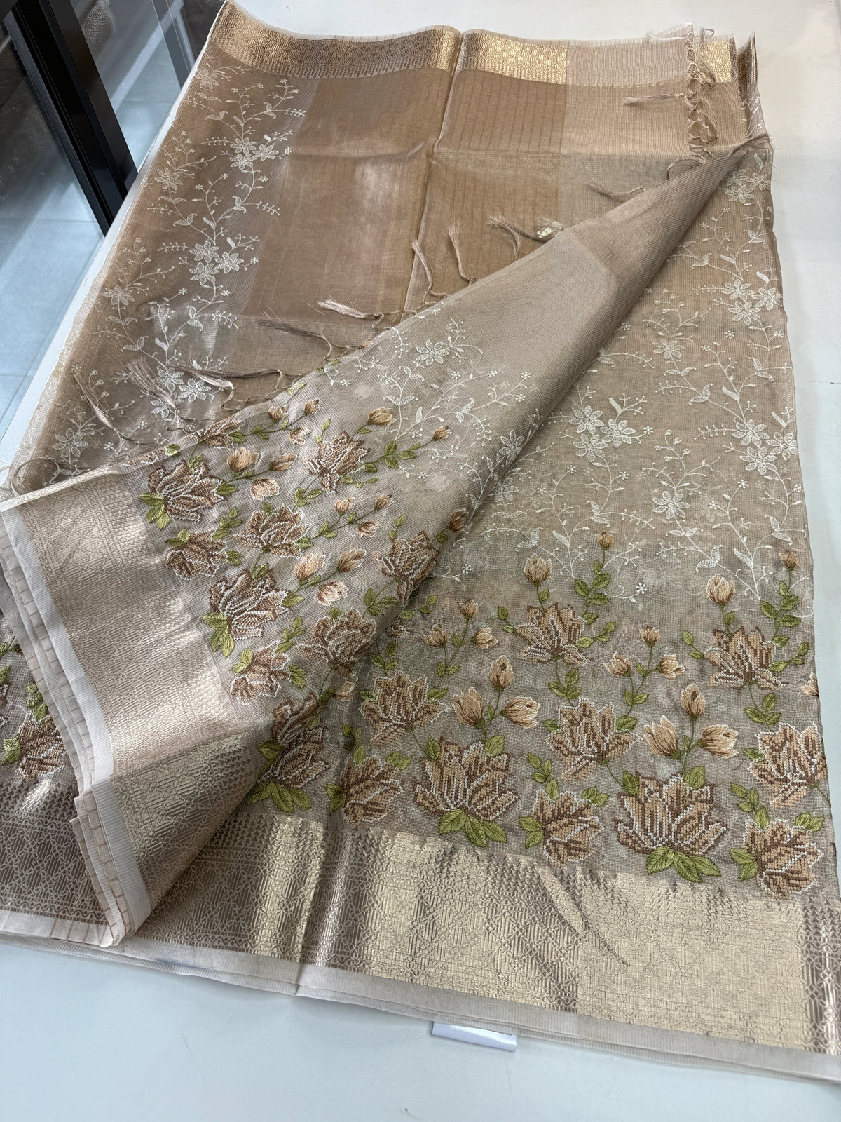 Tissue saree/ 1525