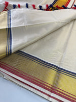 Onam cotton saree / MN7544