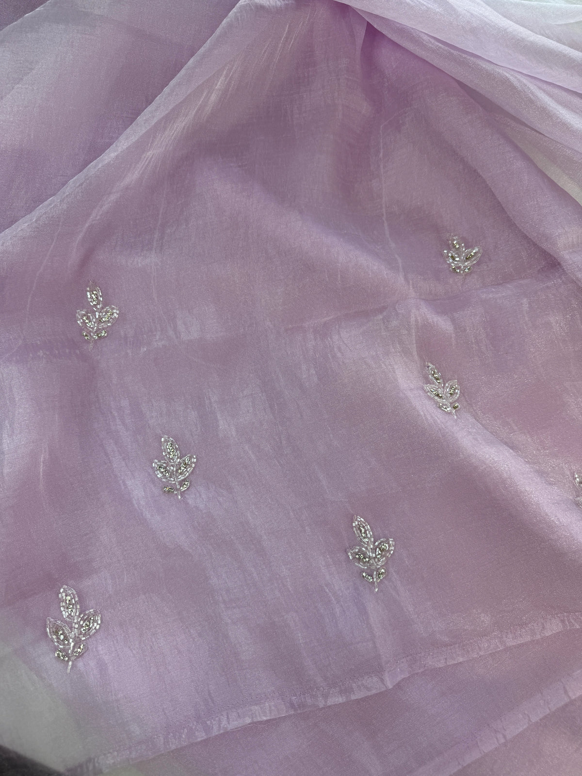 Korean Organza Saree/HW402