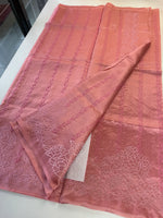 Semi silk finished saree/8065