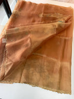 Glass Organza Saree/4435