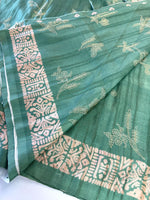 Soft semi Tussar saree/ D521
