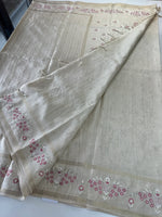 Soft semi Tussar saree/FG457