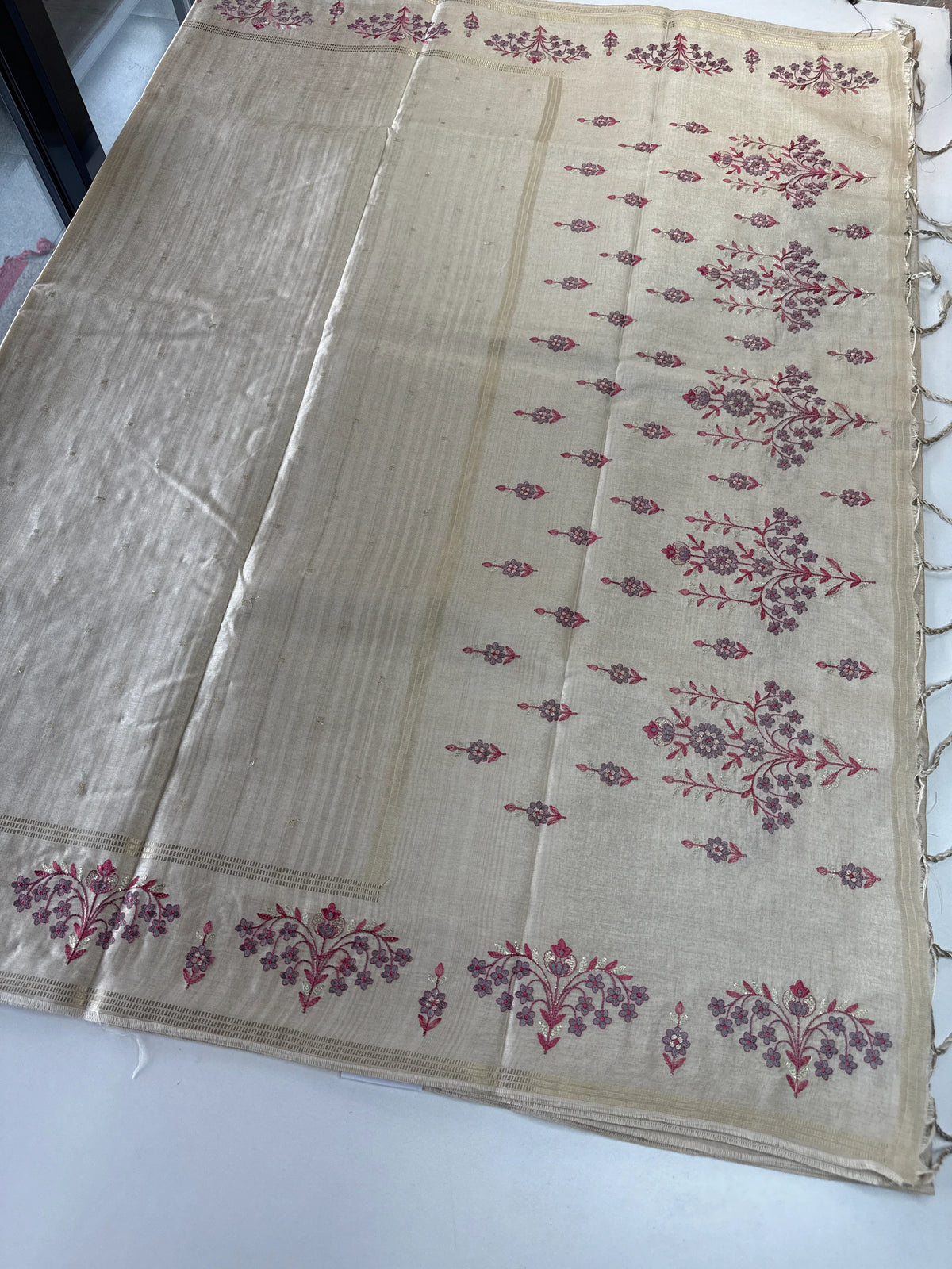Soft semi Tussar saree/FG457