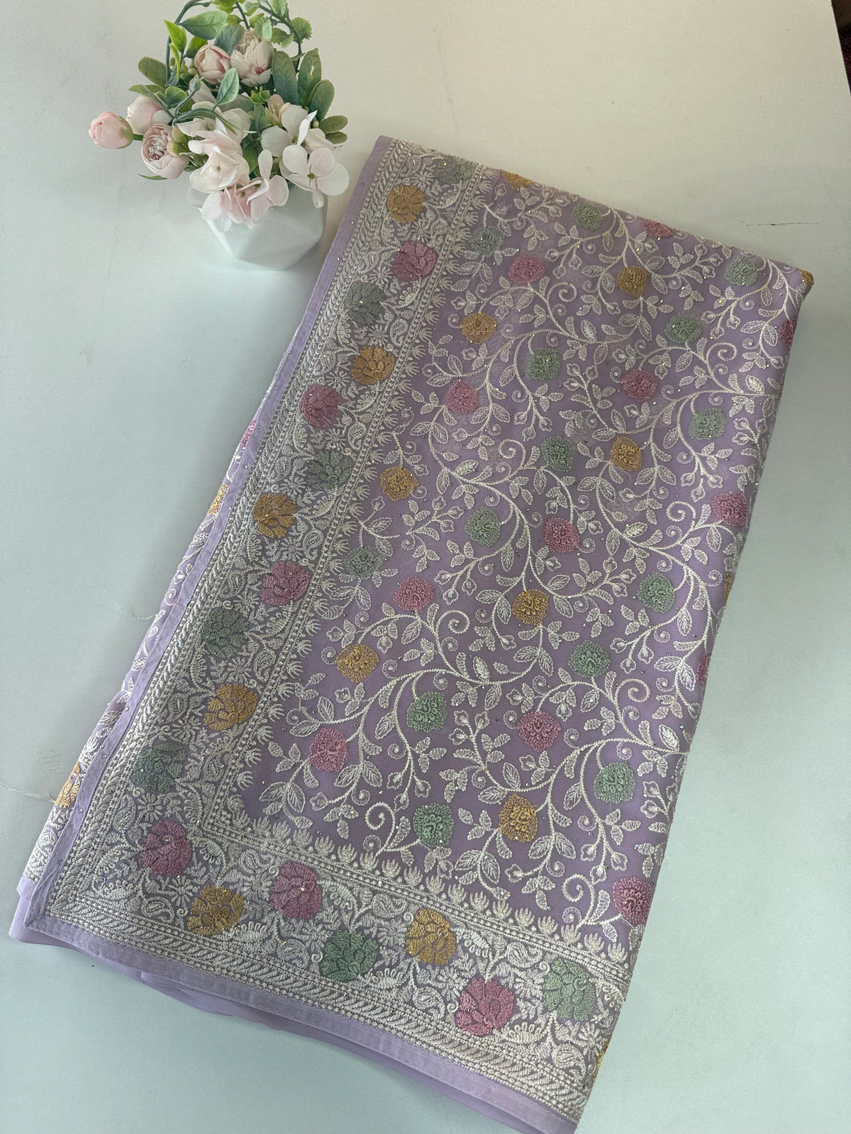 Georgette Saree/ MC17