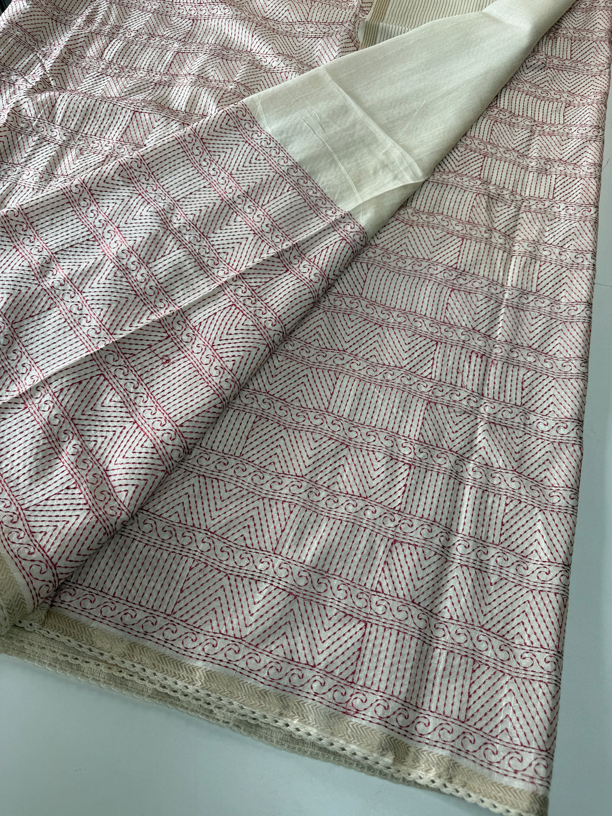 Soft semi Tussar saree/7684