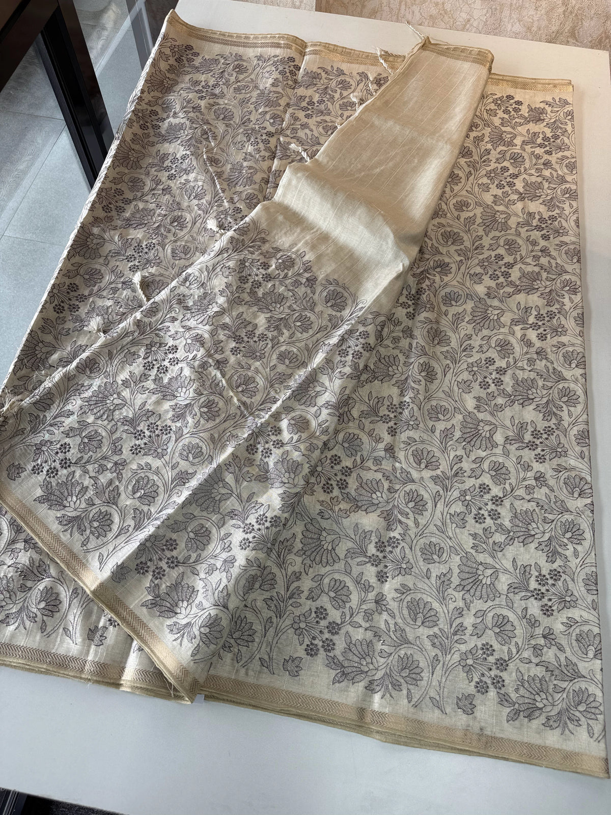Soft Chanderi Silk Saree/ MN255