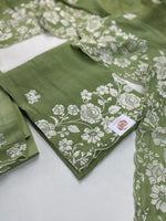 Soft Chanderi unstitched salwar set / NC159